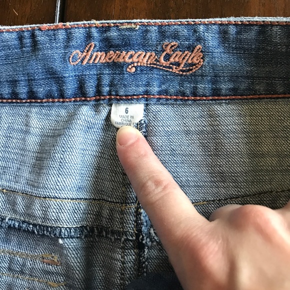 American Eagle denim skirt - Picture 3 of 3